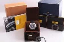 Breitling Colt Black Rubber Strap 44 Mm Automatic 2