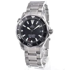 Omega Seamaster Professional 300m 2561.80 Navy Dial Quartz Boy's O 2