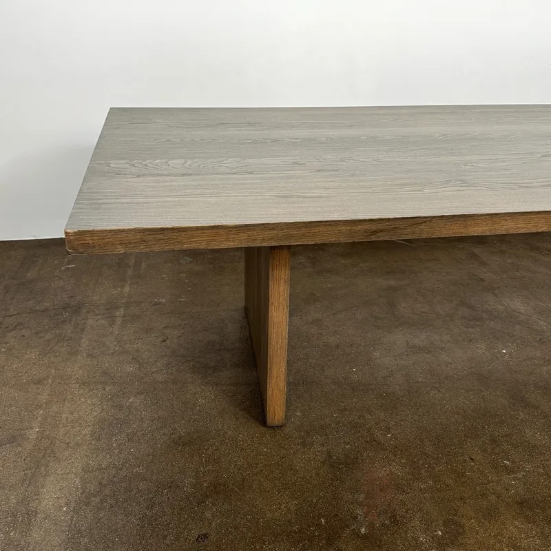 BDDW Solid Oak dining table 4
