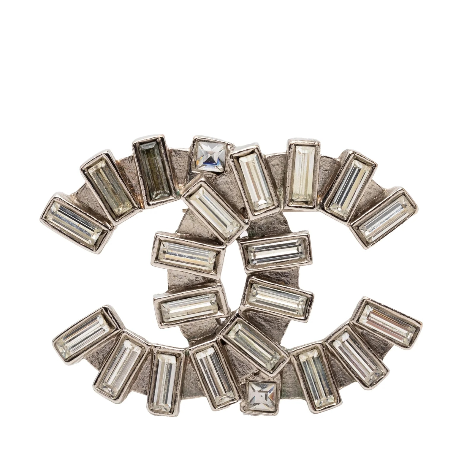 Chanel — CC Strass Baguette Brooch — Jewelry — resale