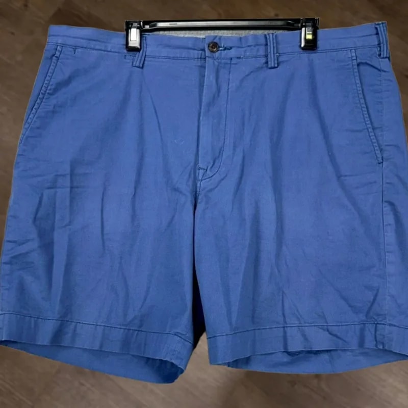 Polo Ralph Lauren — Polo Ralph Lauren Shorts 40 Chino Classic Fit Stretch Flat Front Casual Summer Weekend Preppy Logo — streetwear — resale