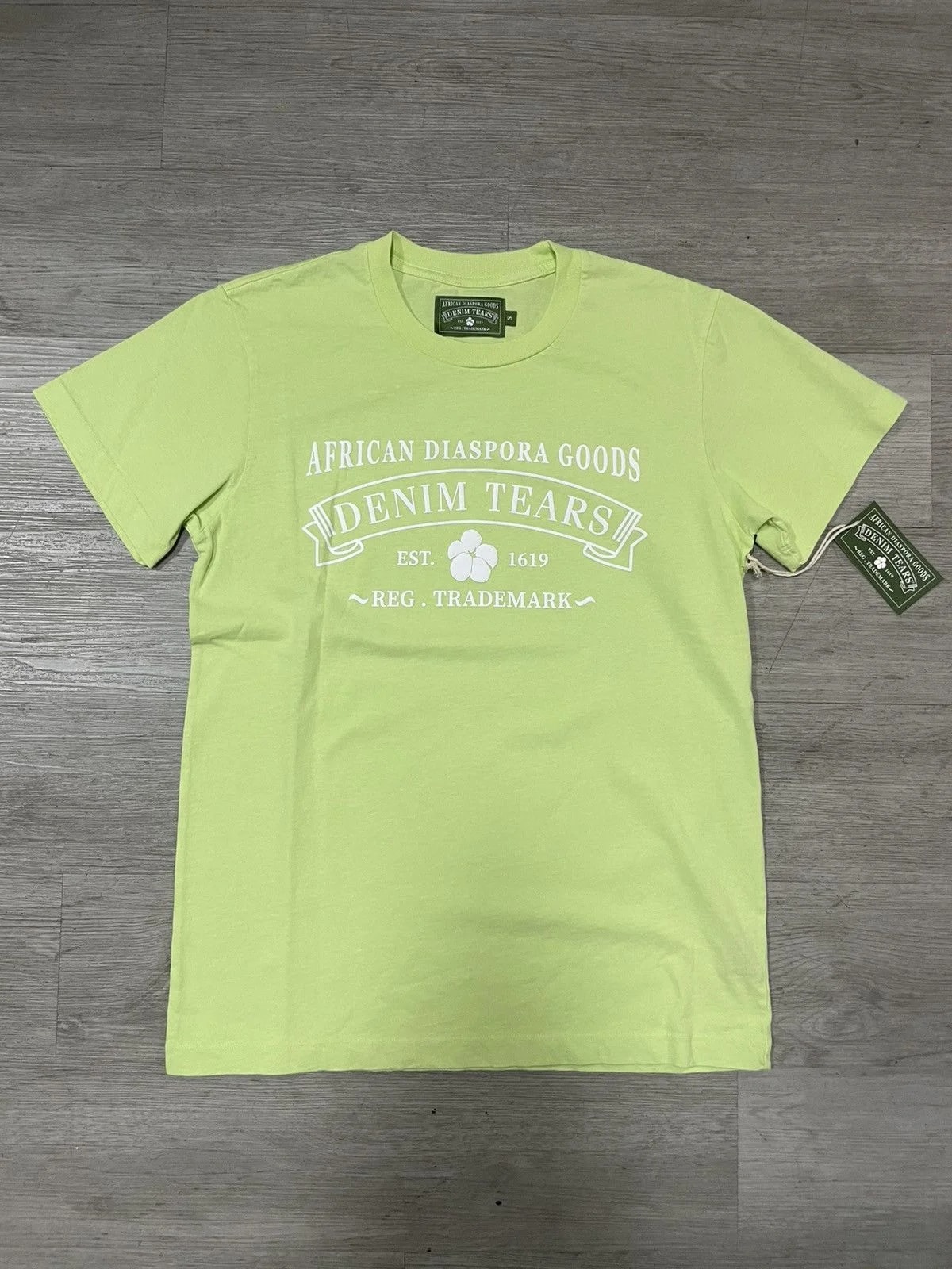 Tears Pale ADG Logo Tee Size Small New — streetwear — resale