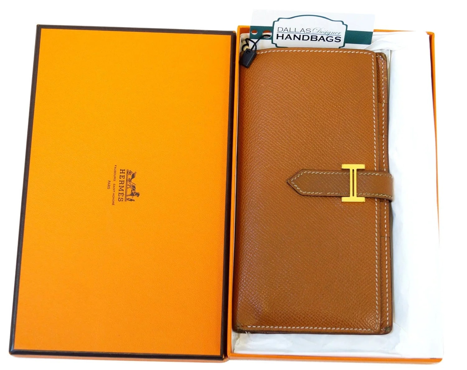 Hermès — Hermes Bearn Noisette Long Bifold Wallet - Final Call — Handbag — resale