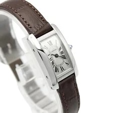 Cartier Tank Americaine SM WSTA0032 27mm Silver Dial #TGW249 2