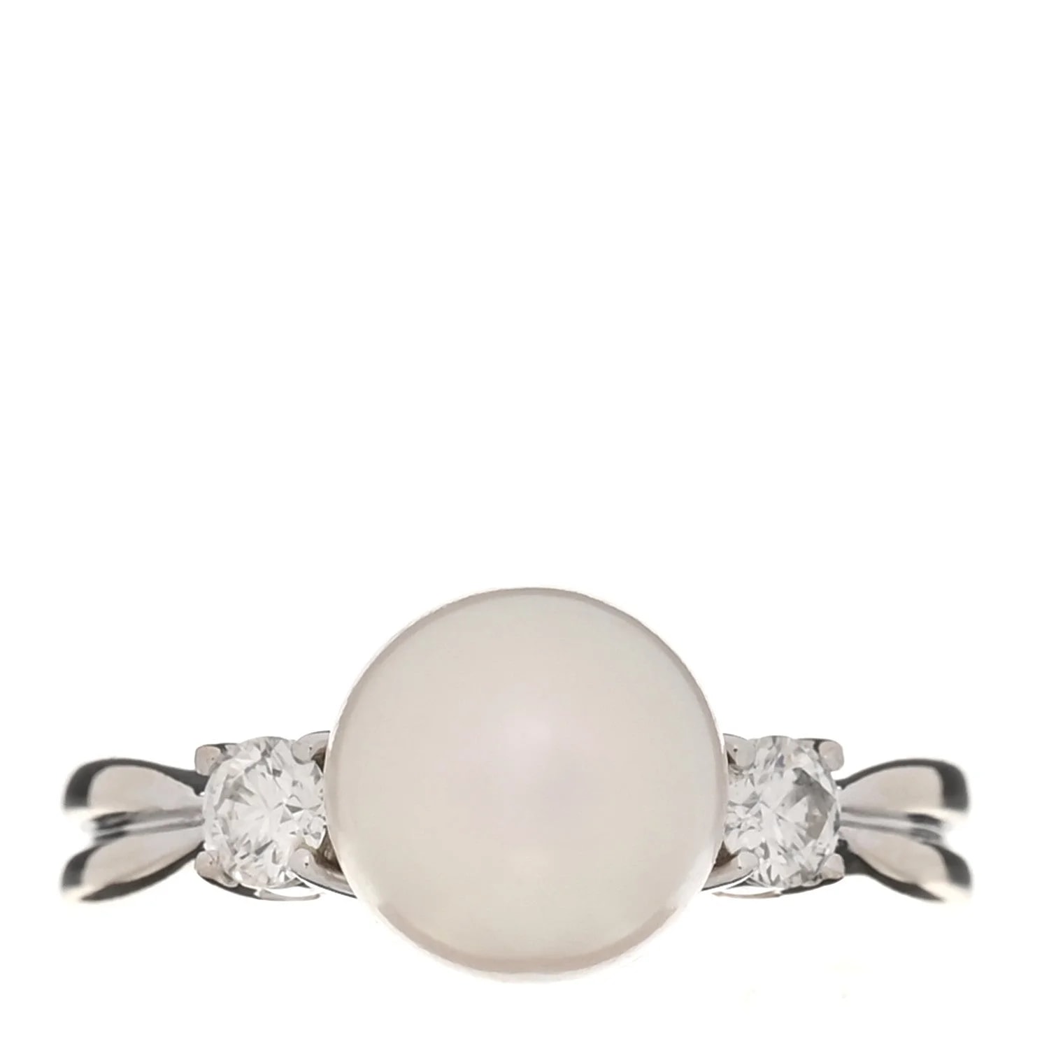 Mikimoto — 18K White Gold Akoya Cultured 8mm 46 3.75 — Jewelry — resale