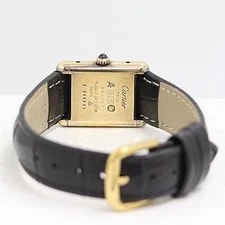 Cartier Must Tank Vermail SV925 Sterling Silver Ivory #VWM3667 3