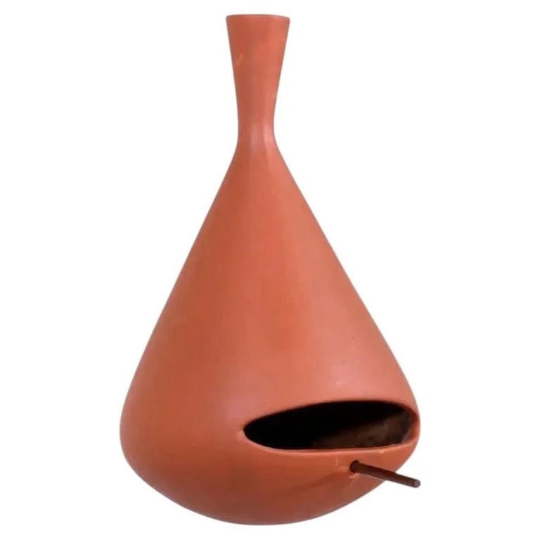 Architectural Pottery, Malcom Leland — Malcolm Leland Hanging Bird Shelter for Architectural Pottery — Furniture — resale