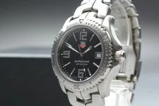 Tag Heuer — [N ] TAG Heuer Link WT1110 Professional Quartz Black Dial Date — Watch — resale