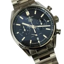 TAG Heuer Carrera Calibre Heuer 02 Blue Dial Chronograph Full Set CBN2011.BA0642 2