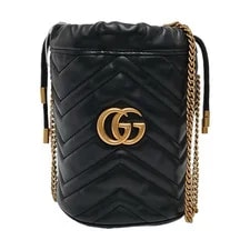 Gucci — Gucci GG Marmont Mini Bucket ' - Excellent — Handbag — resale