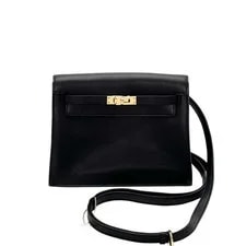Hermes Kelly Danse 89 Noir Jonathan (zz072926h1r) 3