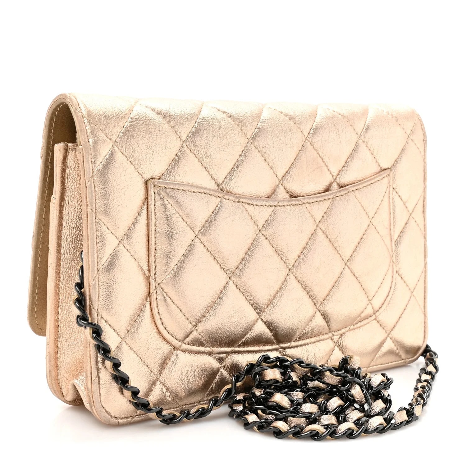 Metallic Wallet on Chain WOC 3