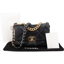 Chanel 19 Single Flap Crossbody Small Coco CC 2