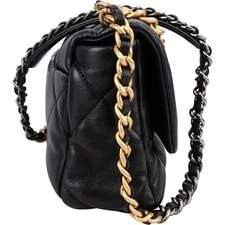 Chanel 19 Single Flap Crossbody Small Coco CC 3