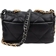 Chanel 19 Single Flap Crossbody Small Coco CC 4