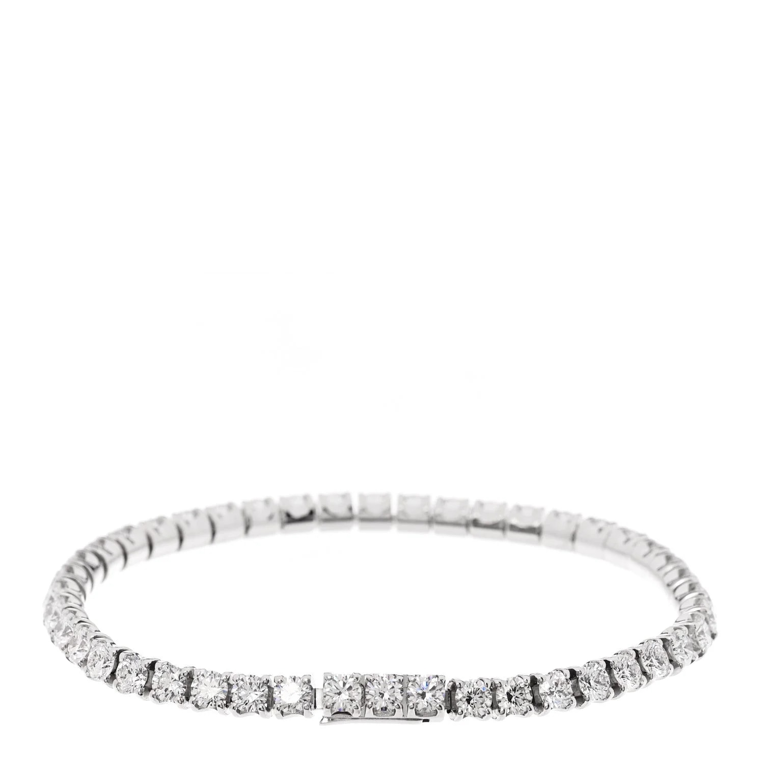 18K White Gold 6.60ctw Lignes Essentielles 2