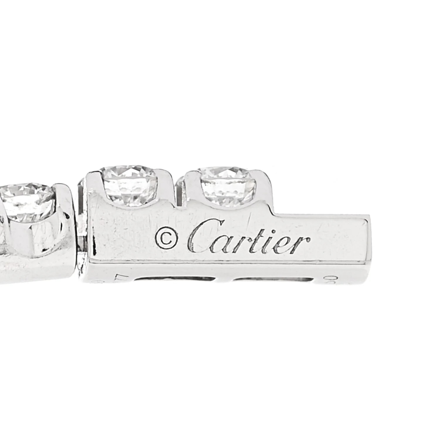 18K White Gold 6.60ctw Lignes Essentielles 3