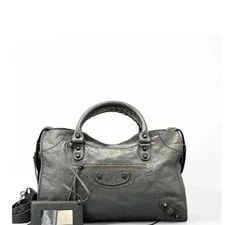 Balenciaga — Balenciaga Medium City Marmo Arena (ym062226h2r) — Handbag — resale