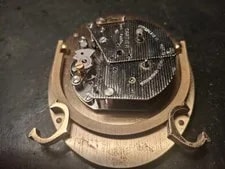 Cartier Manual Winding Table Alarm Clock 1980s. 4