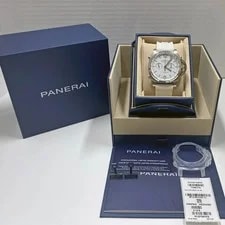 Panerai Luminor Chronograph 44mm White Dial (PAM01218) 4