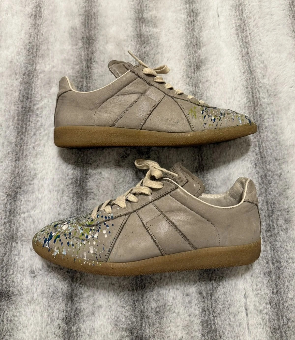 Maison Margiela — Maison Margiela Paint Splatter Gat — Sneaker — resale