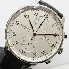 IWC Portugieser Chronograph IW371445 Silver #61012 2