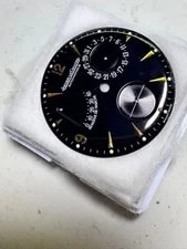 Jaeger-LeCoultre Automatic Black Dial Reserve Indicator 2