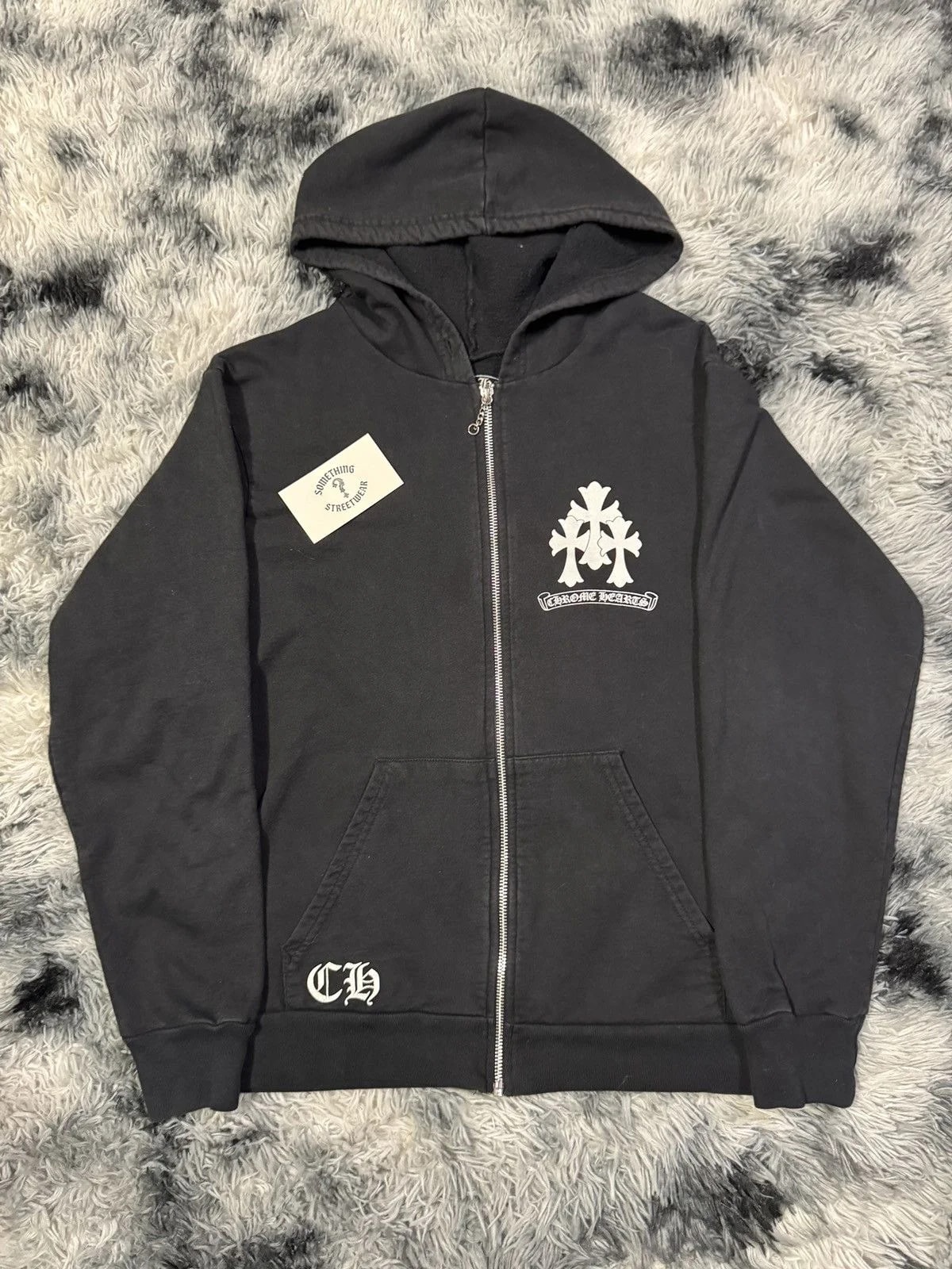 Chrome Hearts — Hearts Triple Cross Zip Up — streetwear — resale