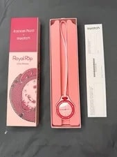 AP X Swatch Royal Pop Red Audemars Piguet Otto Rosso NEW IN BOX 2