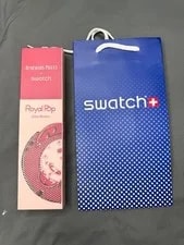 AP X Swatch Royal Pop Red Audemars Piguet Otto Rosso NEW IN BOX 4