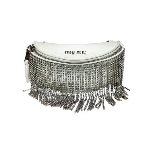 Miu Miu — Miu Fringe Waist Bag — Jewelry — resale