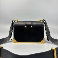 Auth Prada Cahier Box Crossbody 4