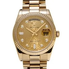 Rolex — Rolex Day-Date 36 118238A 36mm Yellow Gold Champagne #WW5638 — Watch — resale
