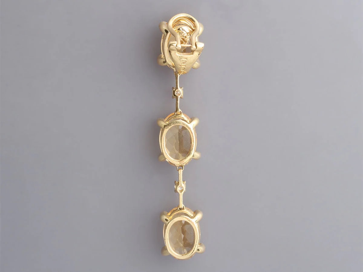 Antonini Milano 18K Yellow Gold Pierced Drop 4