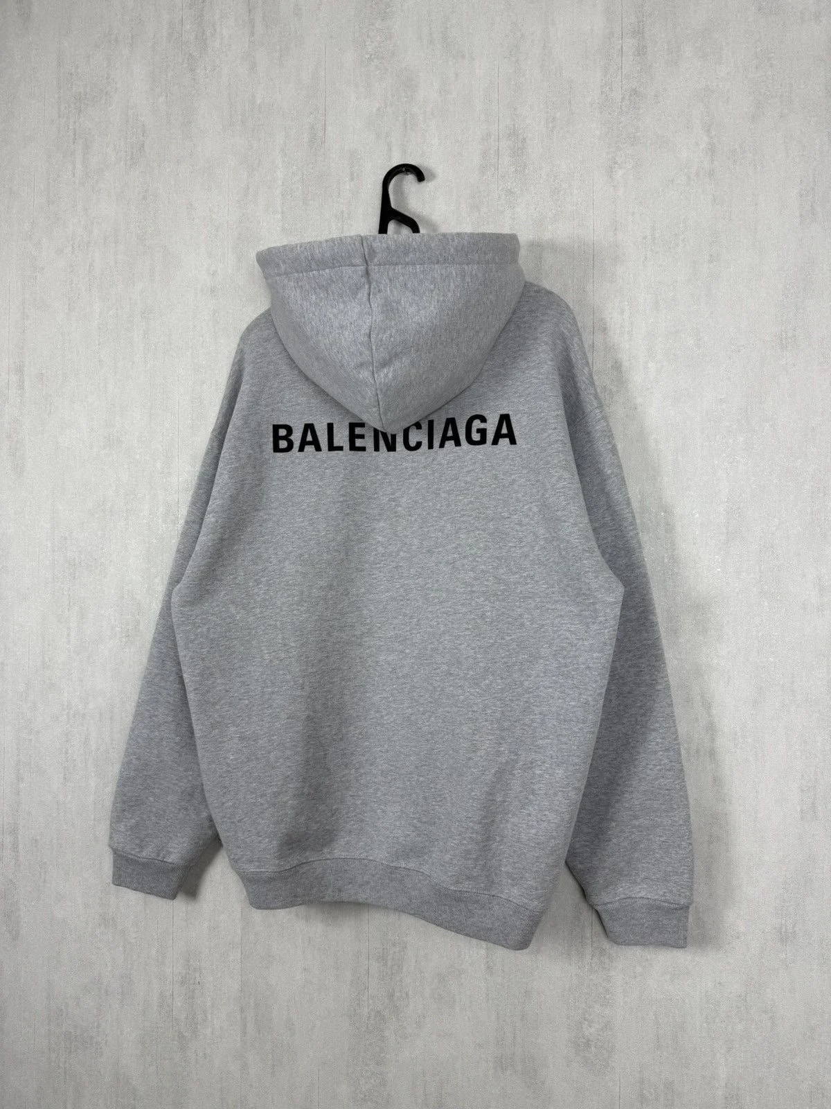 Balenciaga Oversized Logo Fit Hoodie