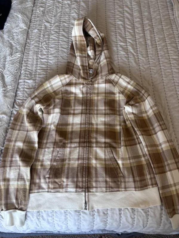 BAPE — Bape Plaid Full Zip — streetwear — resale