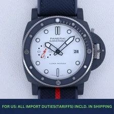 Panerai — Panerai Submersible QuarantaQuattro Luna Rossa PAM01543 Ti-Ceramitech 44mm — Watch — resale