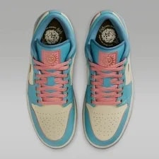 9M / 10.5W - [NEW] Air Jordan 1 Low SE Shoes 'Somos Eternos' IM8120-484 4