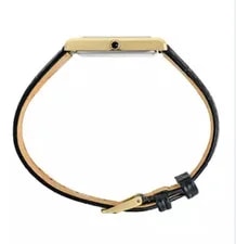 Seiko Essentials Gold Sapphire Crystal - SWR104 Cartier Tank Style 3