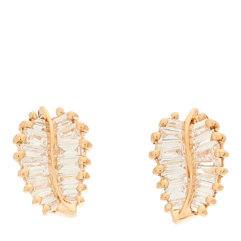Anita Ko — 18K Rose Gold Small Palm Leaf — Jewelry — resale
