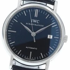 IWC Schaffhausen IW356308 Portofino Date Automatic Black Dial 2