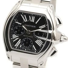 Cartier Roadster Chronograph XL W62020X6 Auto Winding SS 3