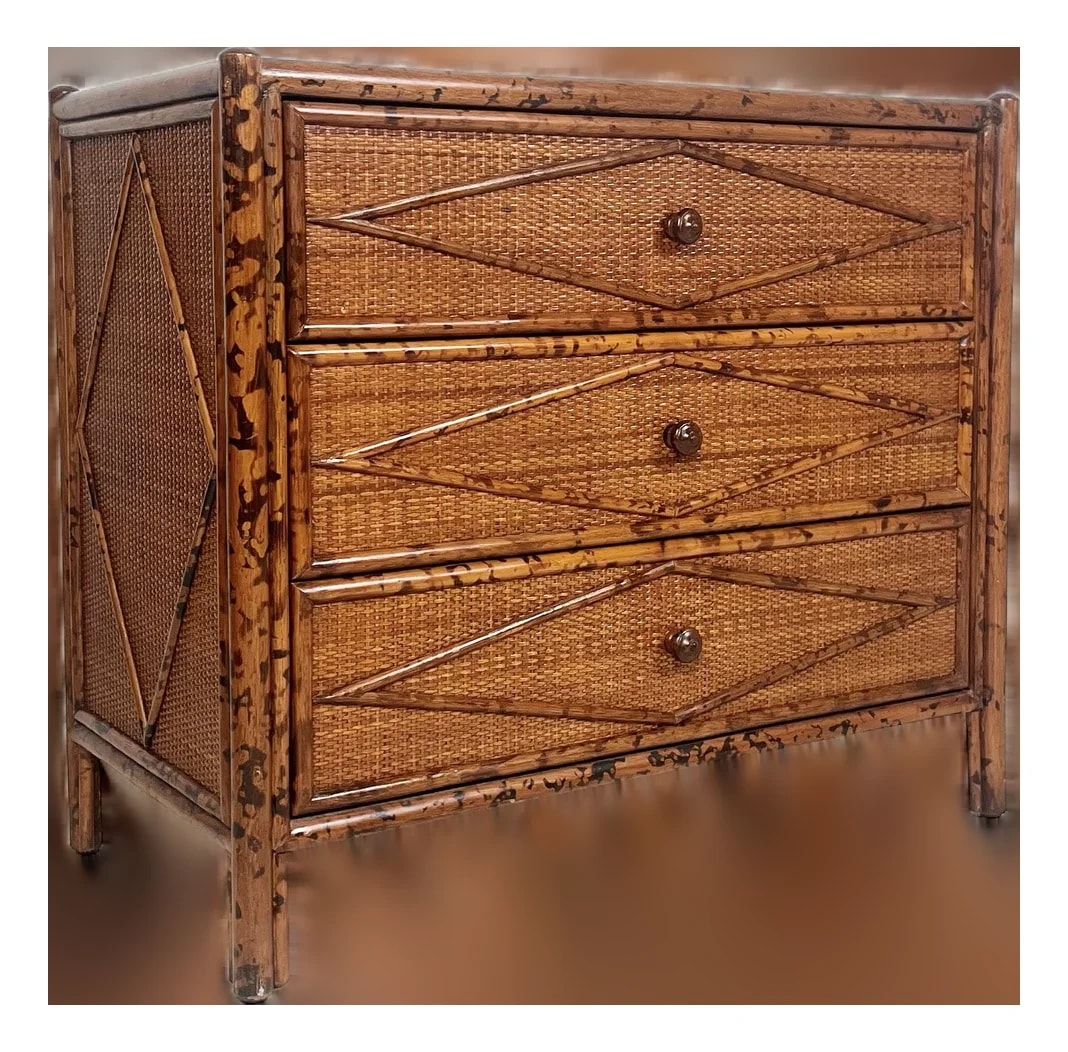 Bloomingdale's — Bloomingdale's Burnt Bachelor Chest — Furniture — resale