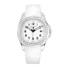 Patek Philippe — Patek Philippe Aquanaut 38MM White Arabic Numerals Dial Stainless Steel — Watch — resale