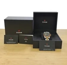 Tudor Black Bay GMT 79833MN Black Dial Gold Steel 41MM Automatic 2