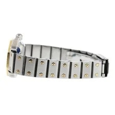 Cartier Santos Octagon SM YG2 Tone White Dial Automatic Watch_967629 3