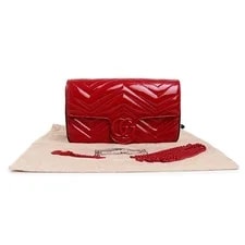 Gucci GG Marmont Chevron Quilted Enamel 781572 #BCB1216 2