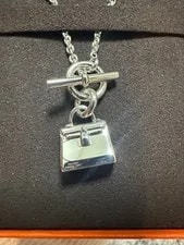 Hermes Amulette Kelly Necklace 925 3