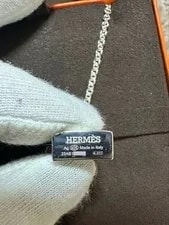 Hermes Amulette Kelly Necklace 925 4