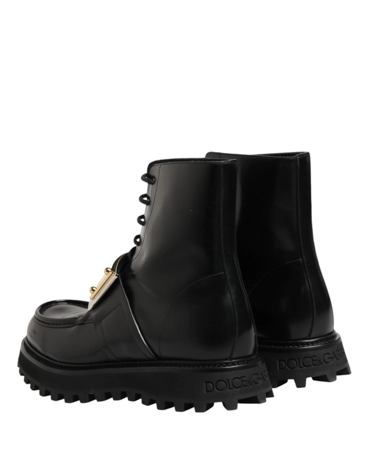 Dolce & Gabbana DG Plaque Lace Up 4